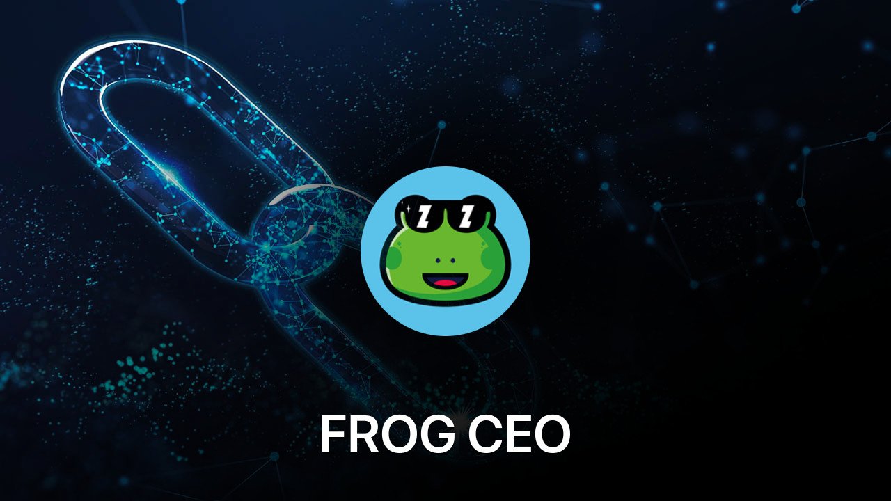 Where to buy FROG CEO coin