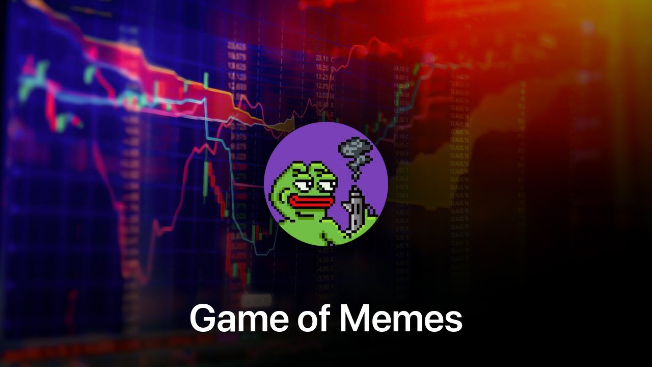 Where to buy Game of Memes coin