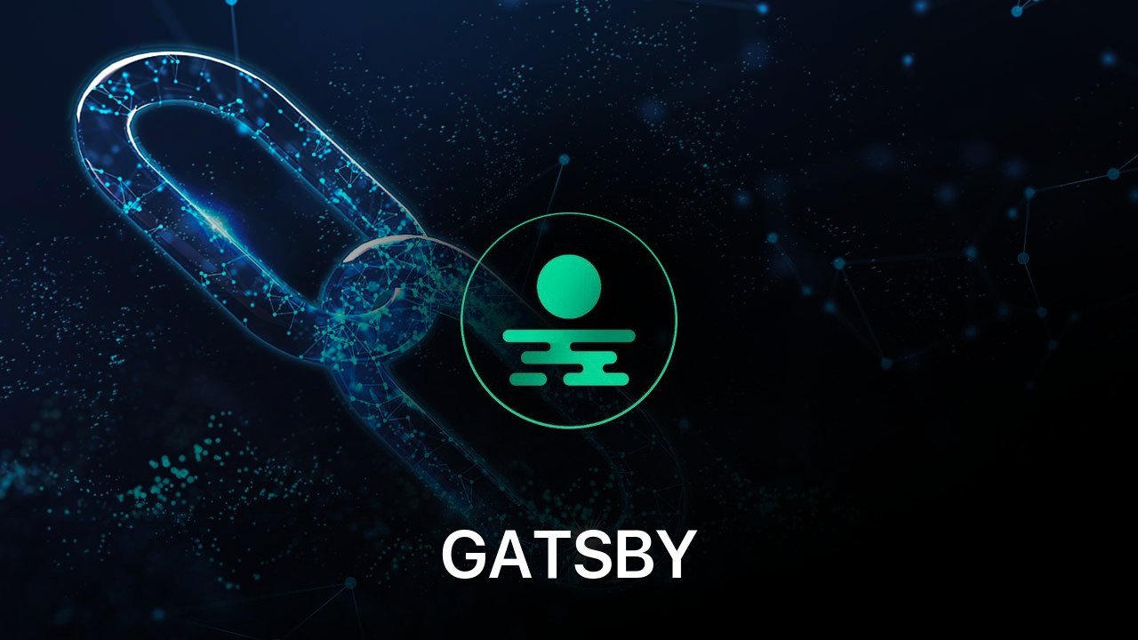 Where to buy GATSBY coin