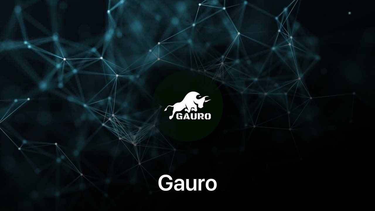 Where to buy Gauro coin