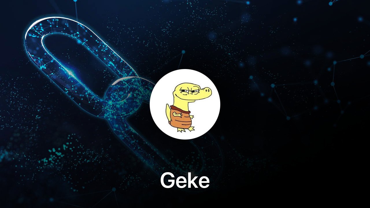 Where to buy Geke coin