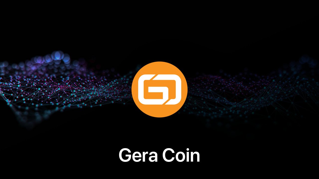 Where to buy Gera Coin coin