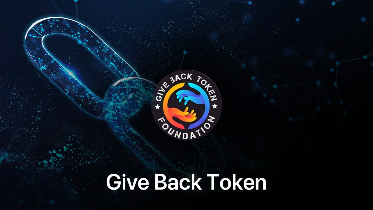 Where to buy Give Back Token coin