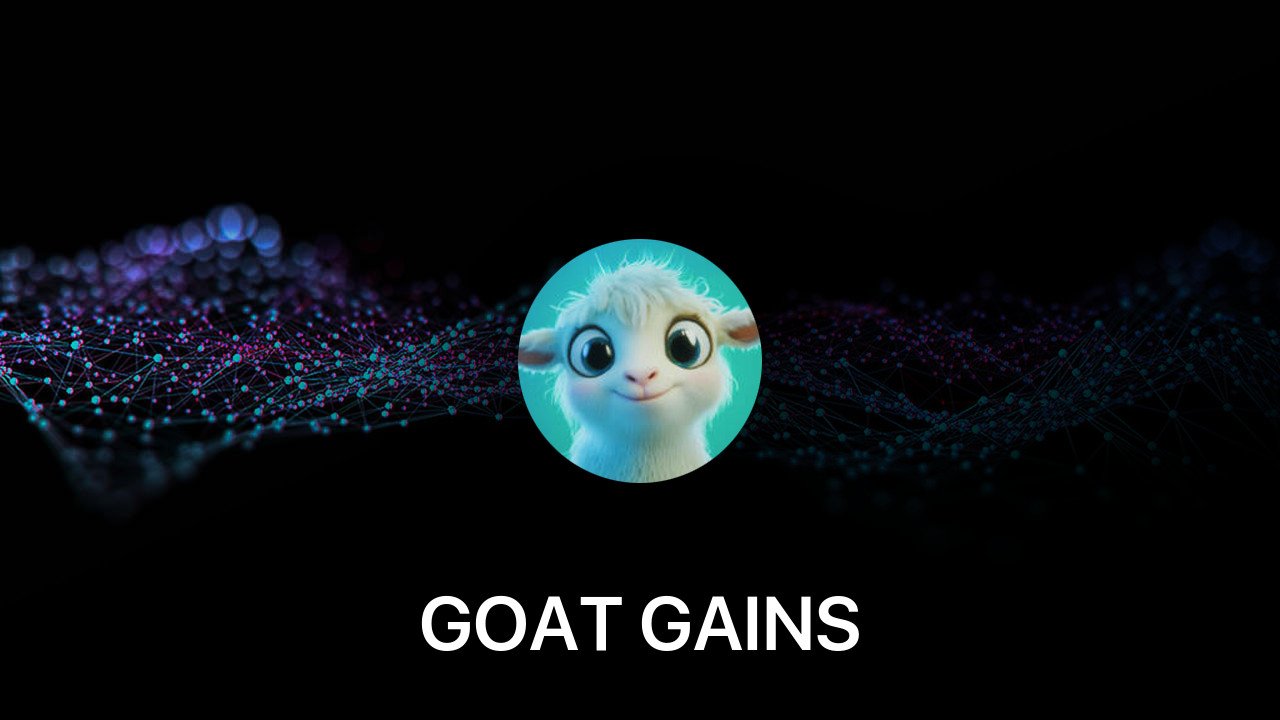 Where to buy GOAT GAINS coin