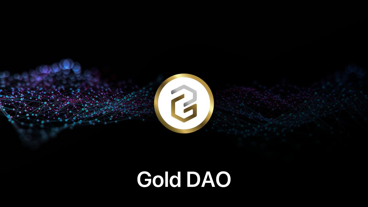 Where to buy Gold DAO coin