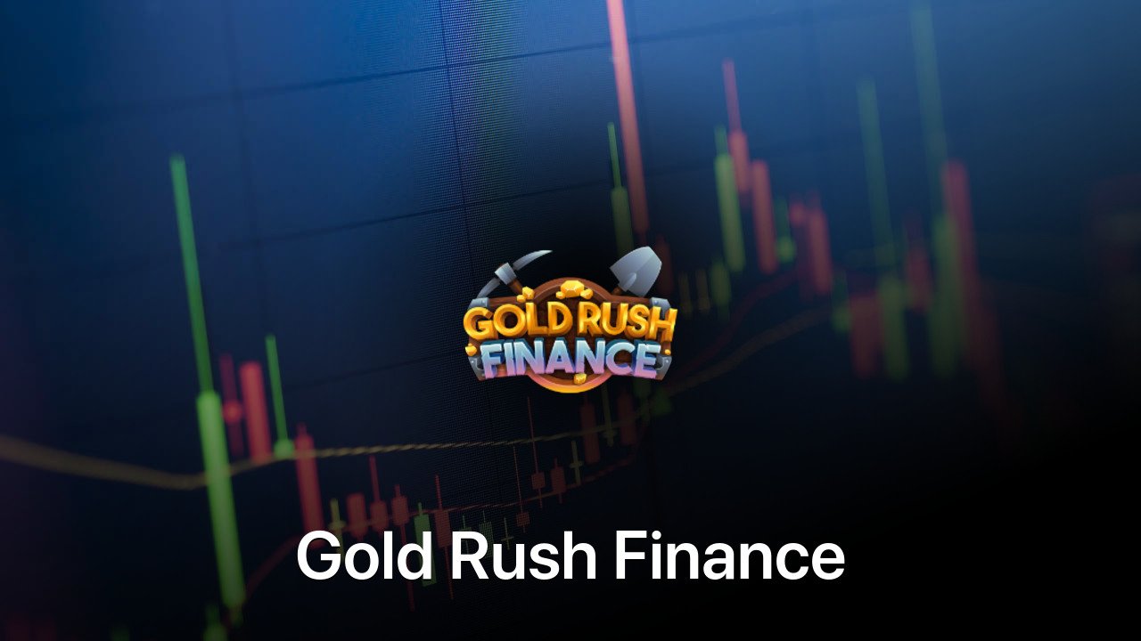 Where to buy Gold Rush Finance coin