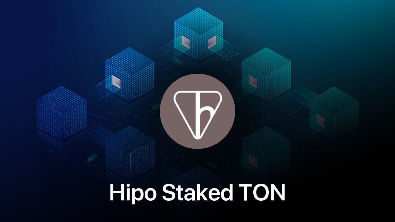 Where to buy Hipo Staked TON coin