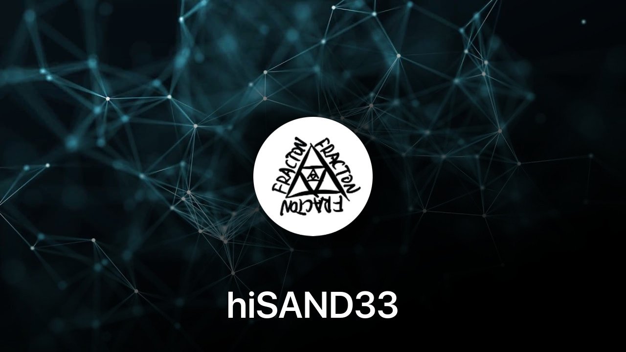 Where to buy hiSAND33 coin