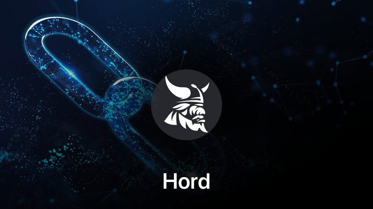 Where to buy Hord coin