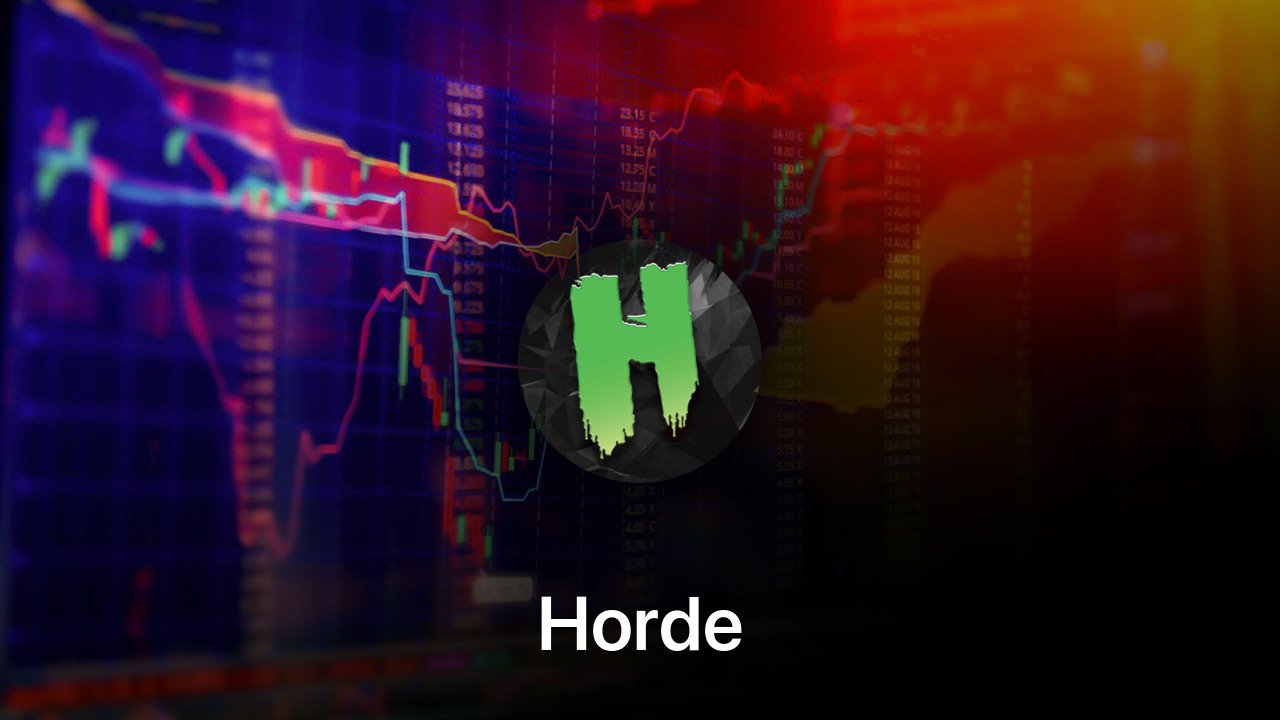 Where to buy Horde coin
