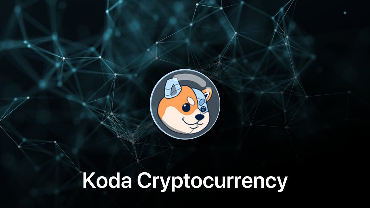 Where to buy Koda Cryptocurrency coin