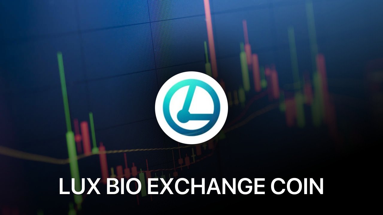 Where to buy LUX BIO EXCHANGE COIN coin