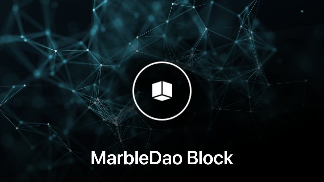 Where to buy MarbleDao Block coin