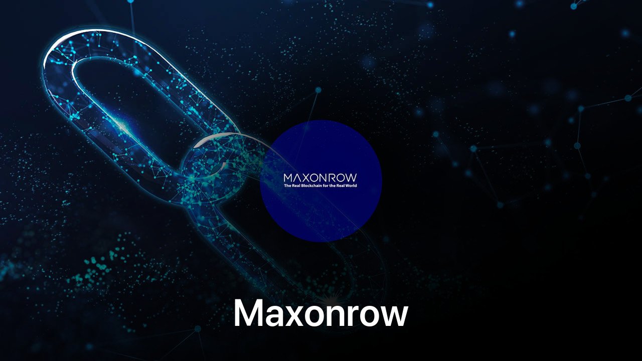 Where to buy Maxonrow coin