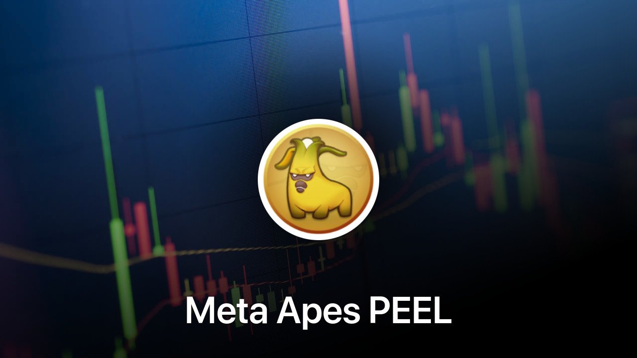 Where to buy Meta Apes PEEL coin