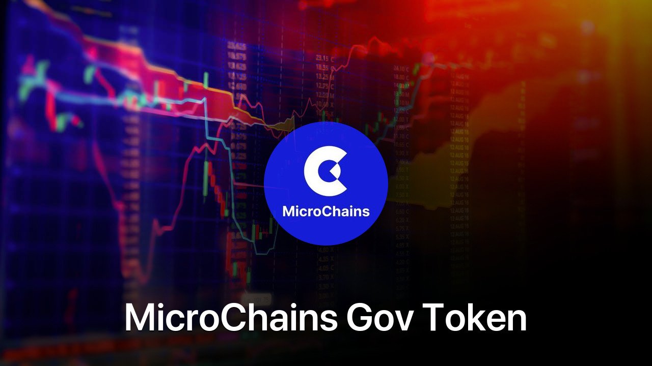 Where to buy MicroChains Gov Token coin