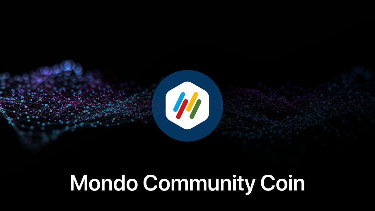 Where to buy Mondo Community Coin coin