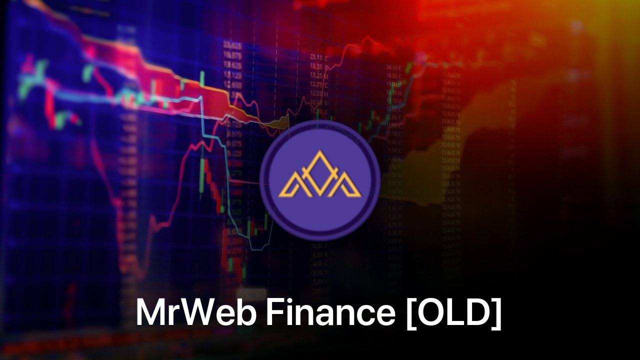 Where to buy MrWeb Finance [OLD] coin