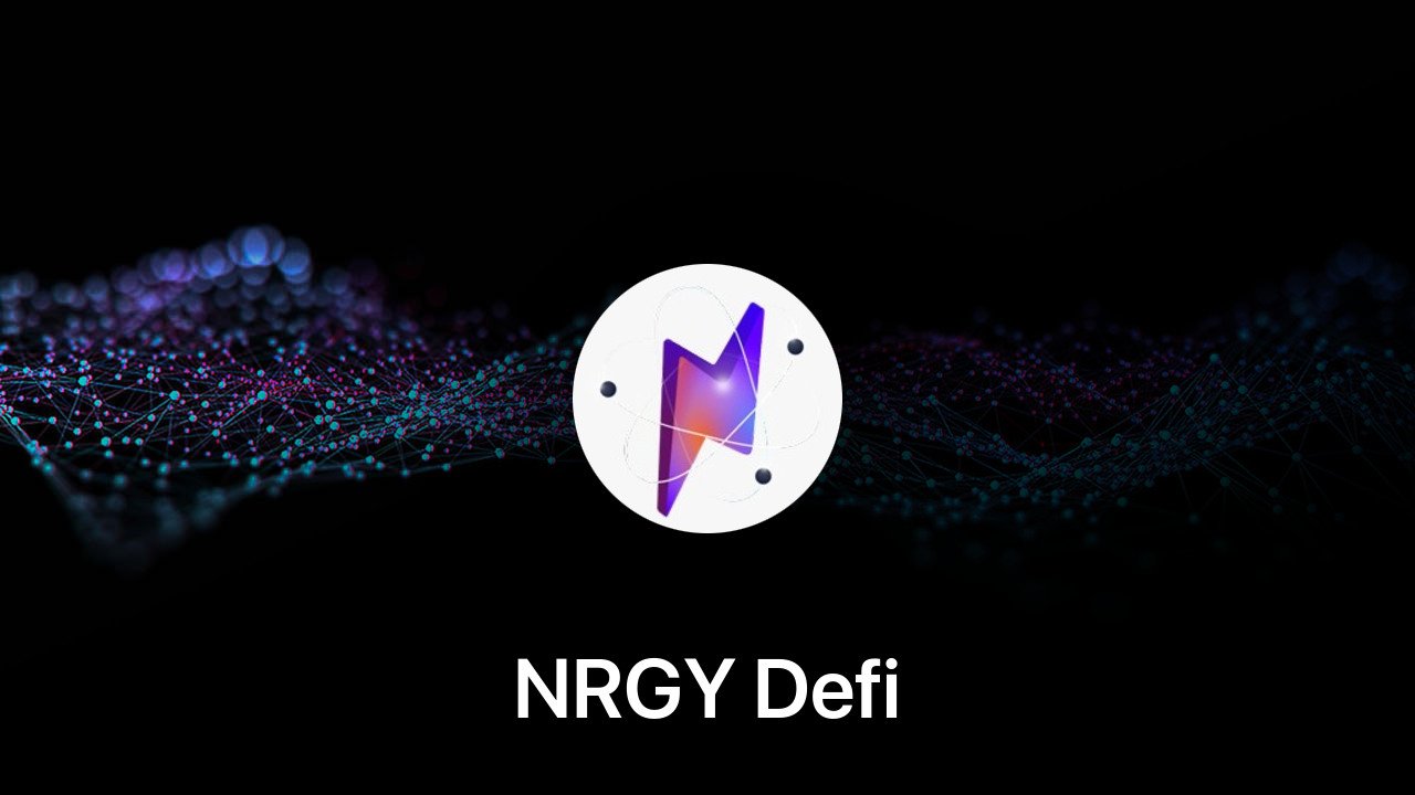Where to buy NRGY Defi coin