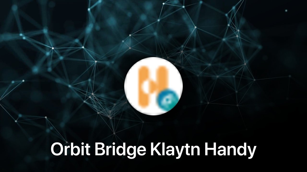 Where to buy Orbit Bridge Klaytn Handy coin