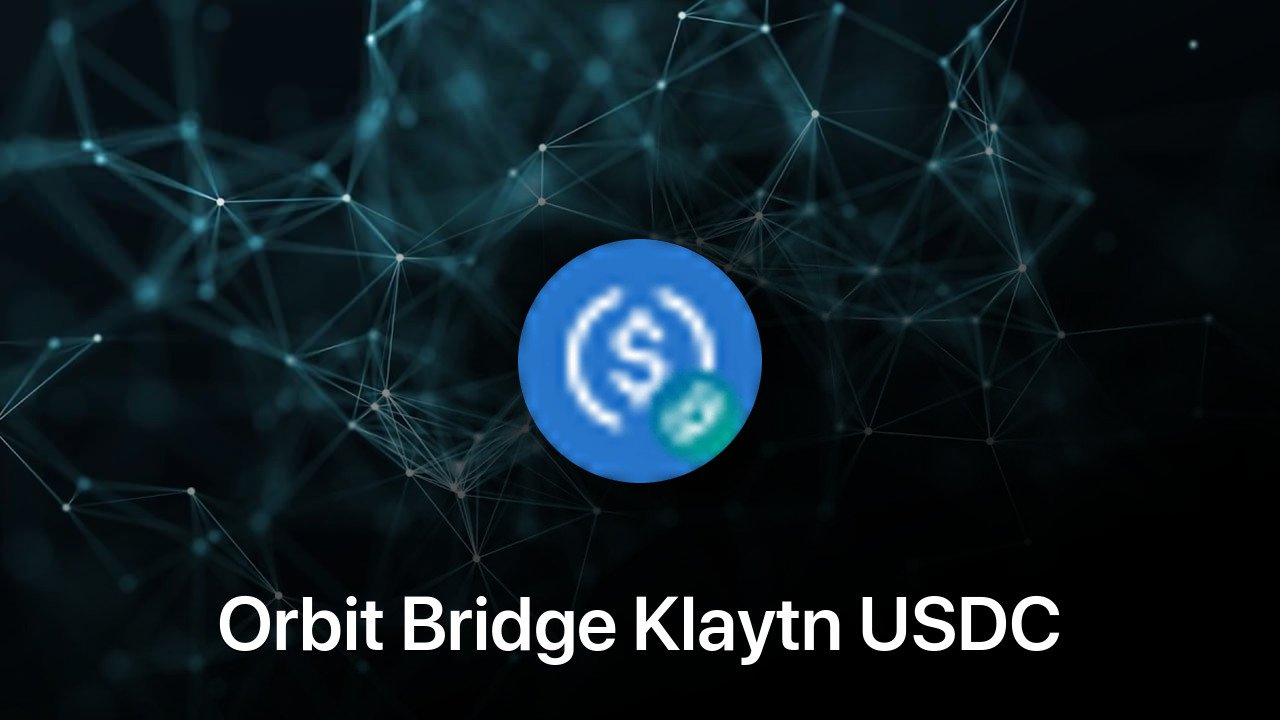 Where to buy Orbit Bridge Klaytn USDC coin