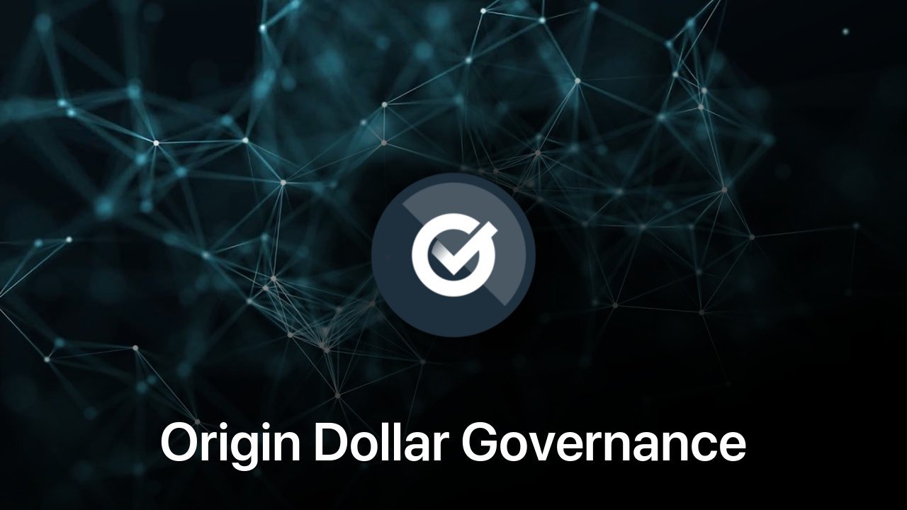 Where to buy Origin Dollar Governance coin