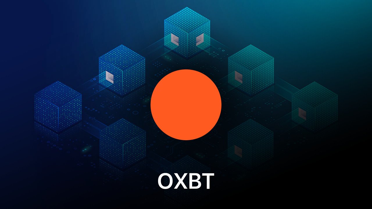 Where to buy OXBT coin