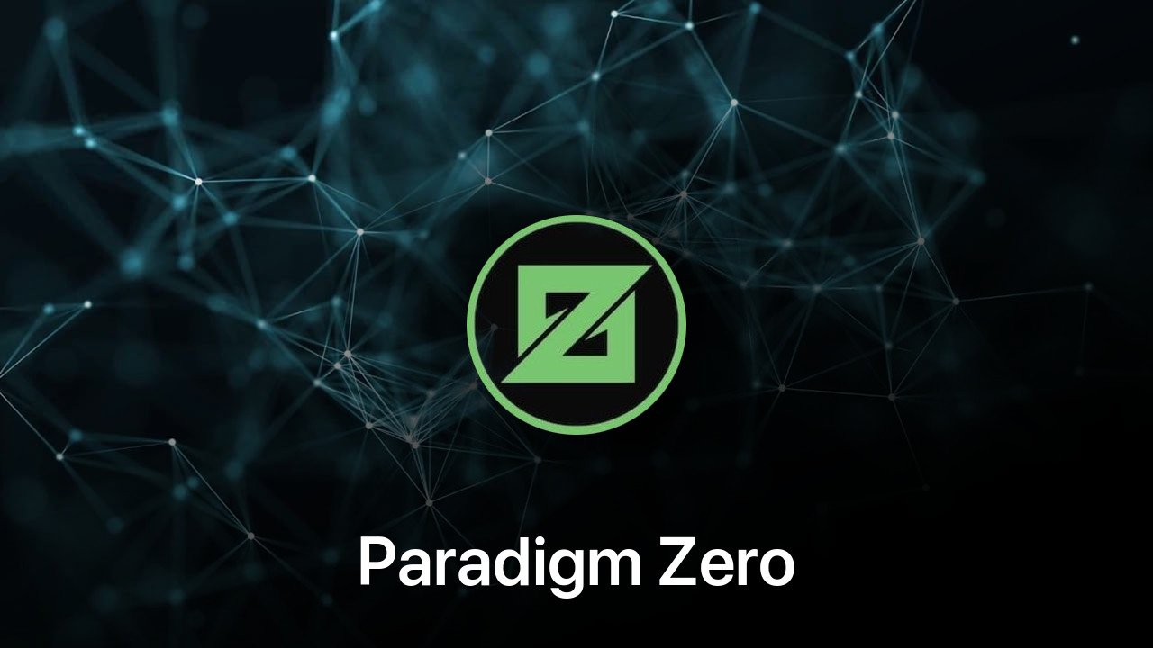 Where to buy Paradigm Zero coin