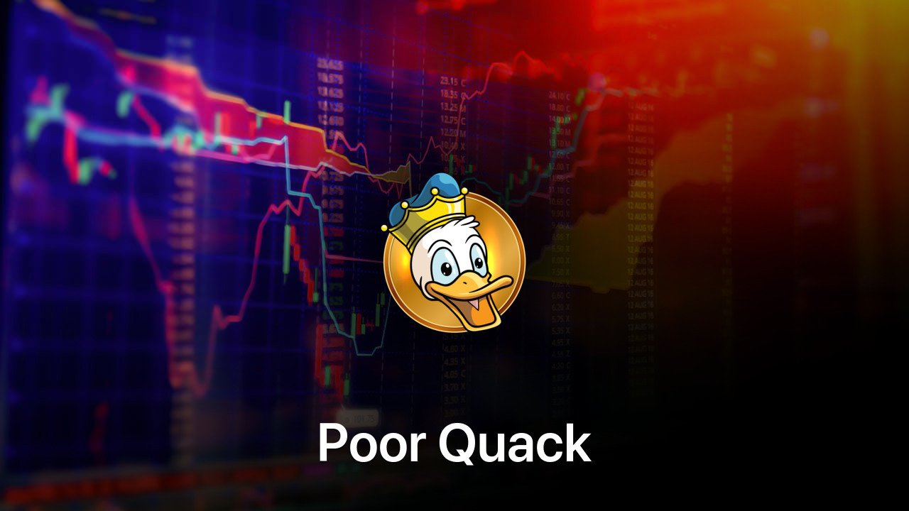 Where to buy Poor Quack coin
