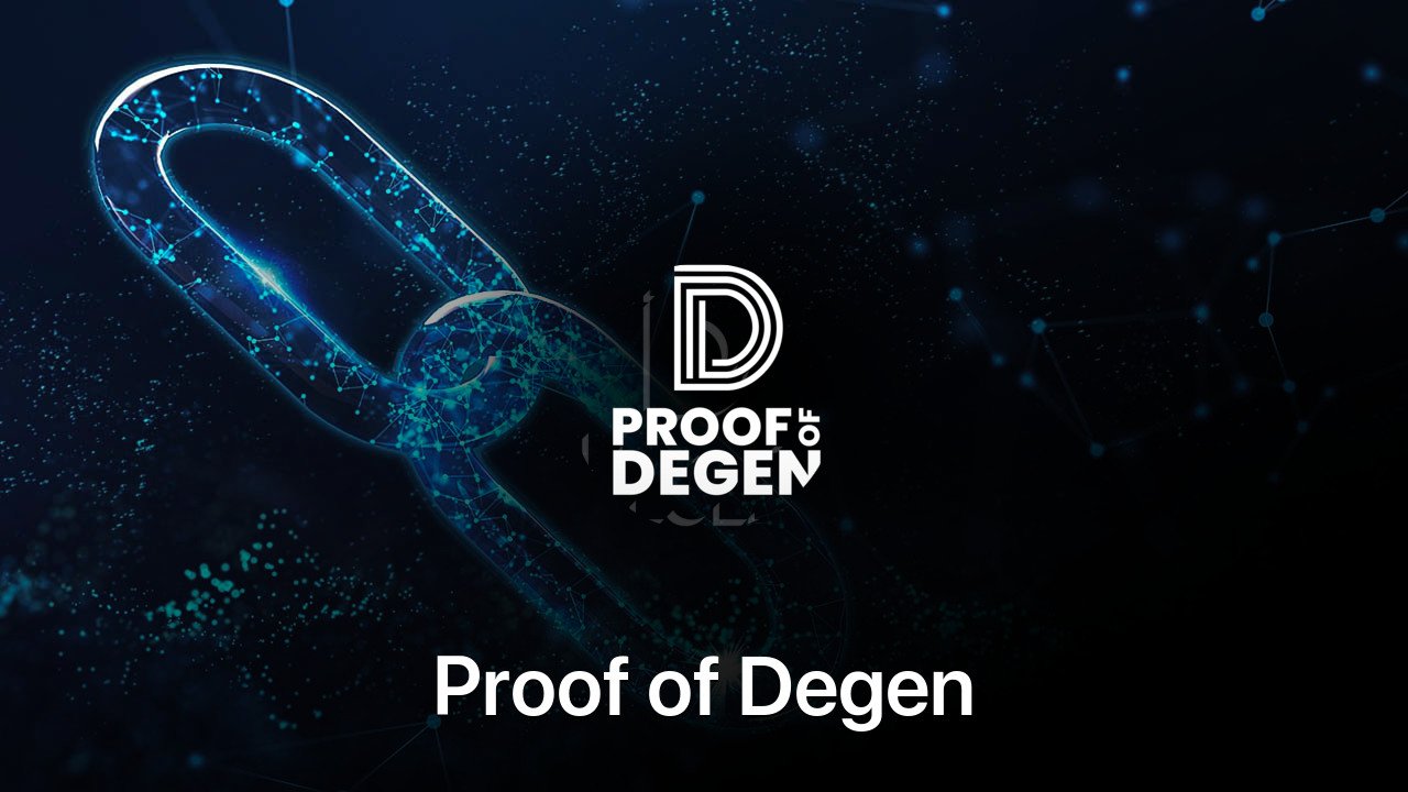 Where to buy Proof of Degen coin