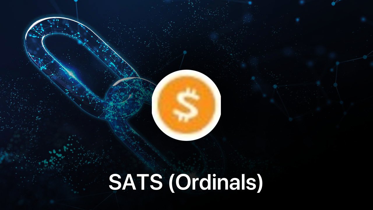 Where to buy SATS (Ordinals) coin