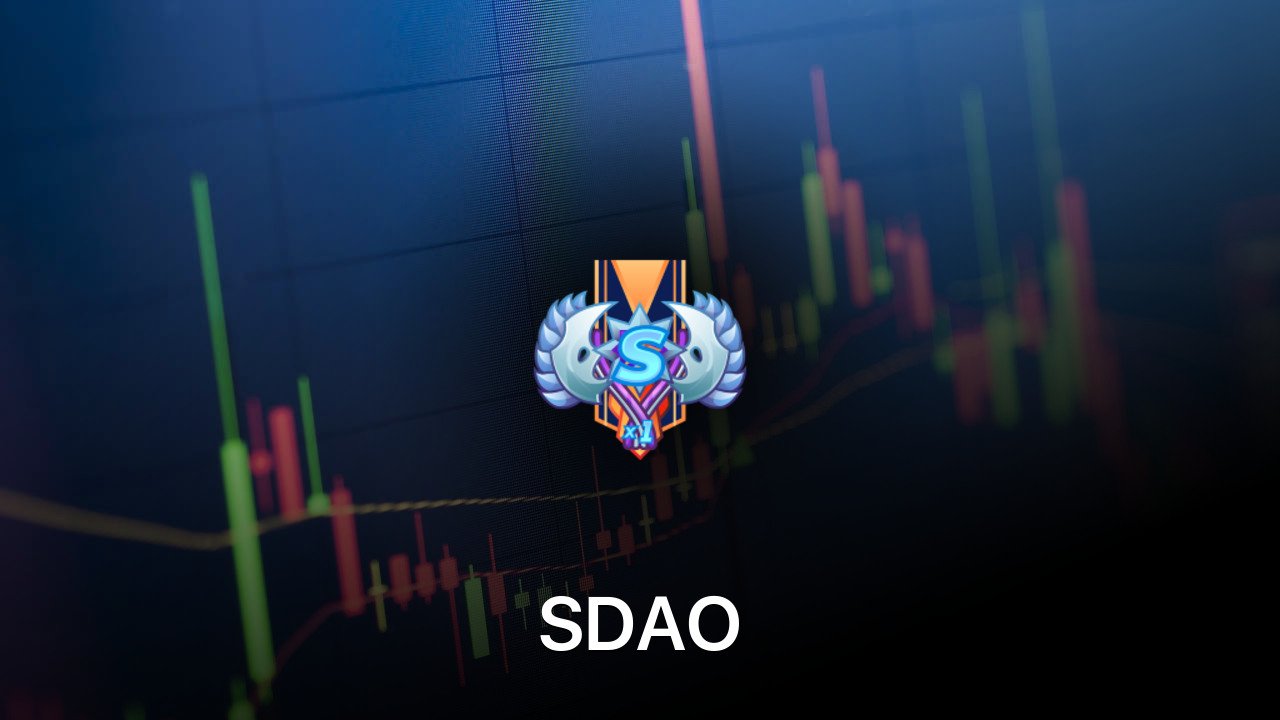 Where to buy SDAO coin