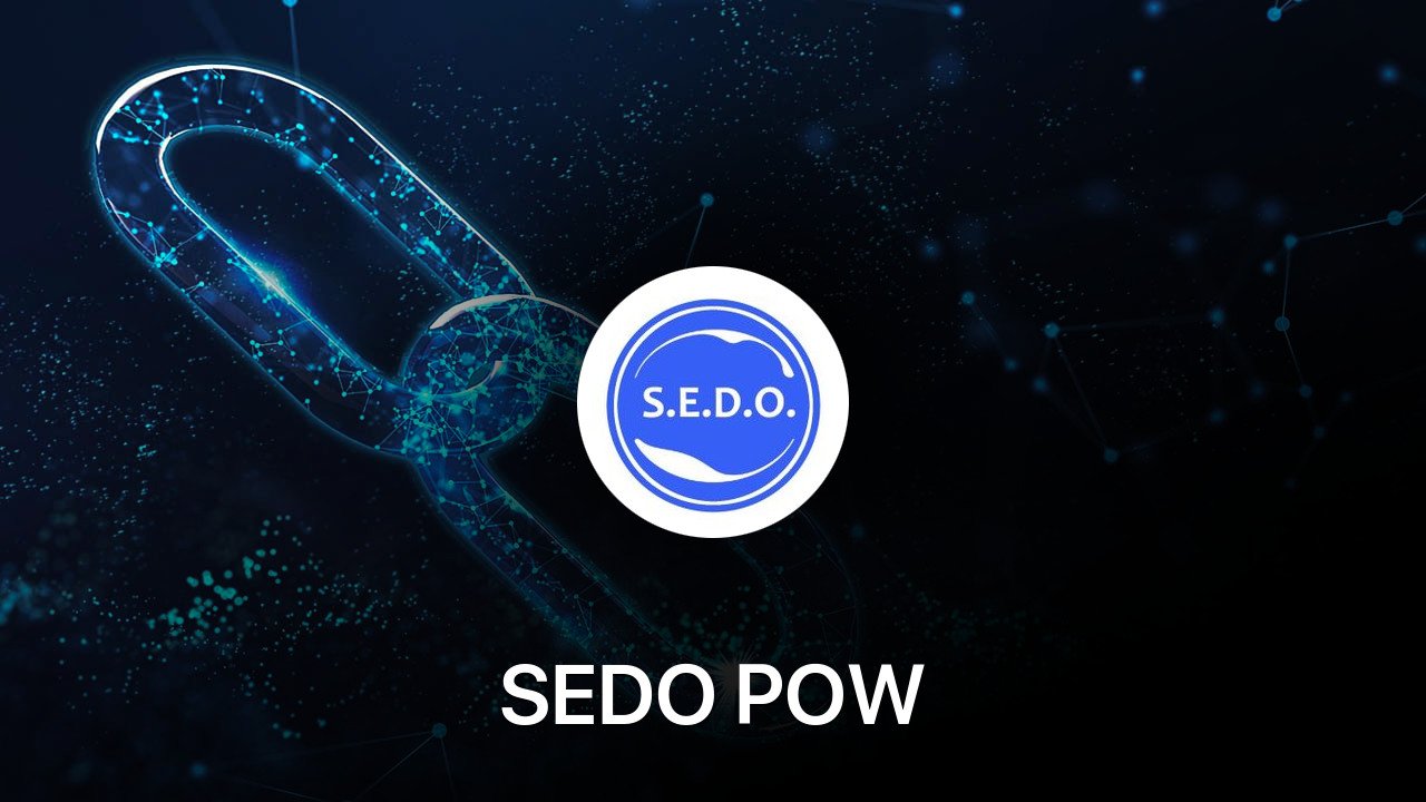 Where to buy SEDO POW coin