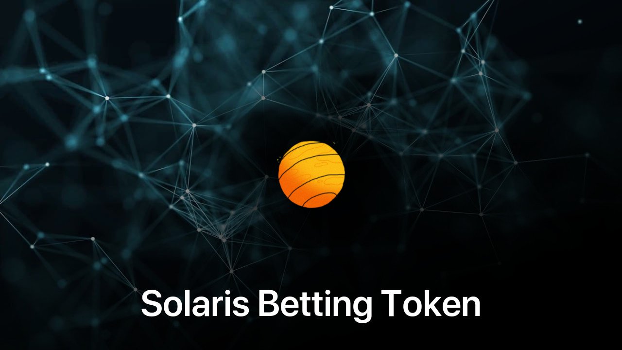 Where to buy Solaris Betting Token coin