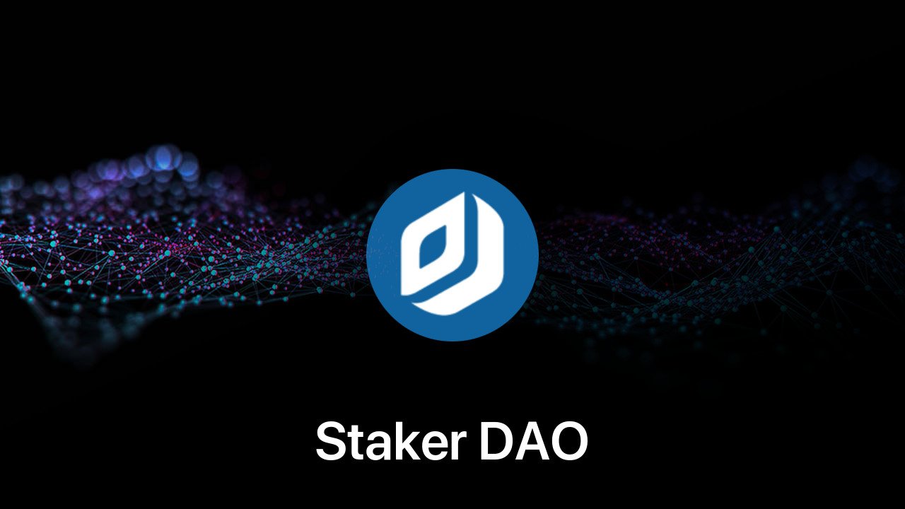 Where to buy Staker DAO coin