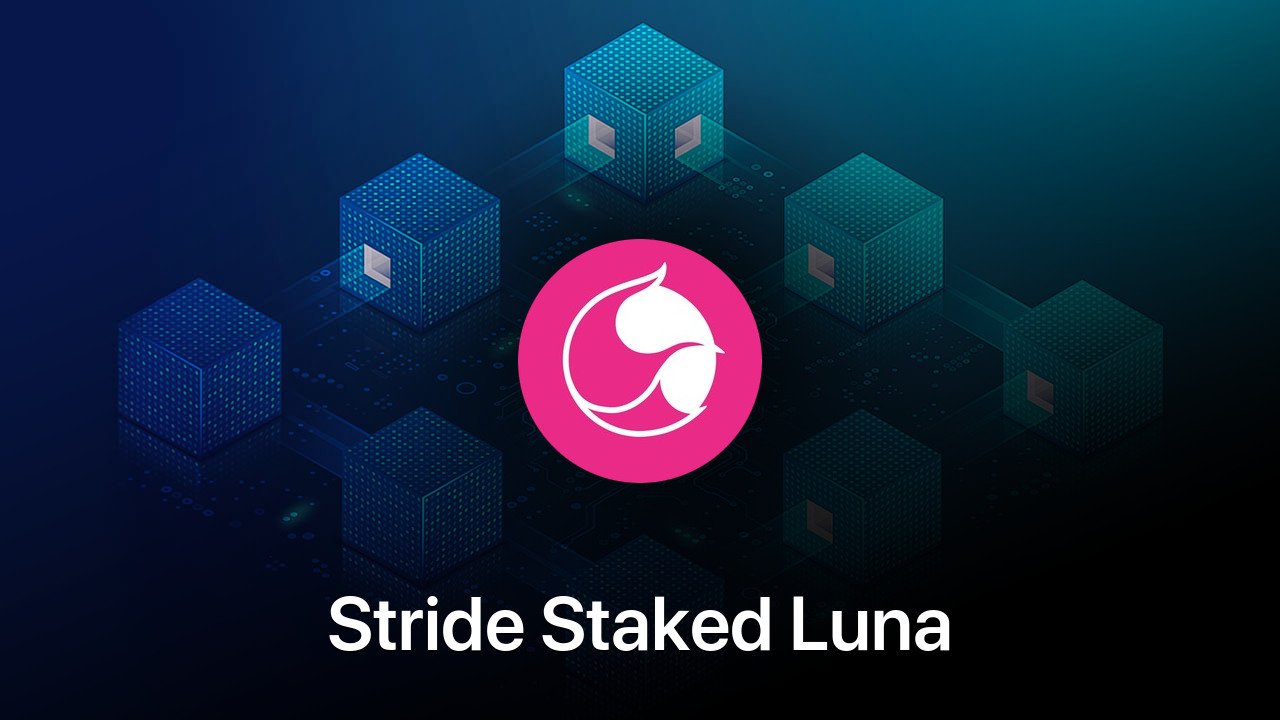 Where to buy Stride Staked Luna coin
