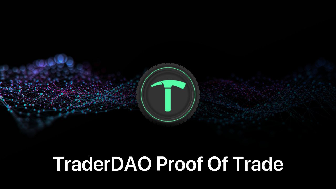 Where to buy TraderDAO Proof Of Trade coin