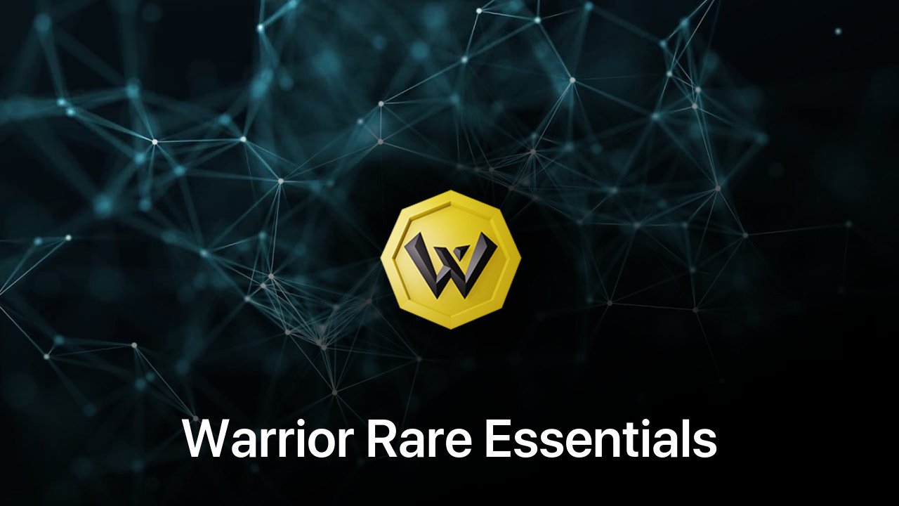Where to buy Warrior Rare Essentials coin