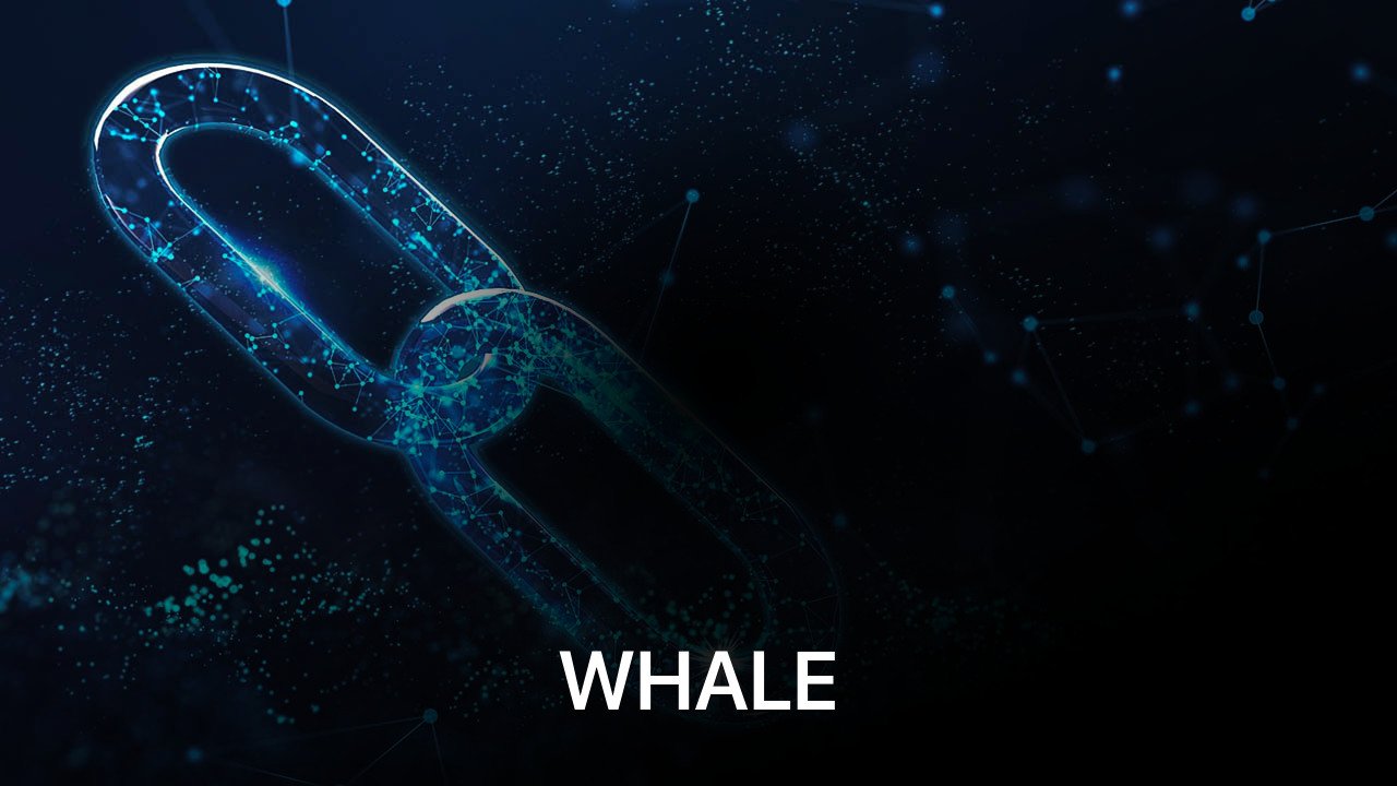 Where to buy WHALE coin