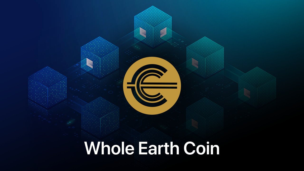 Where to buy Whole Earth Coin coin