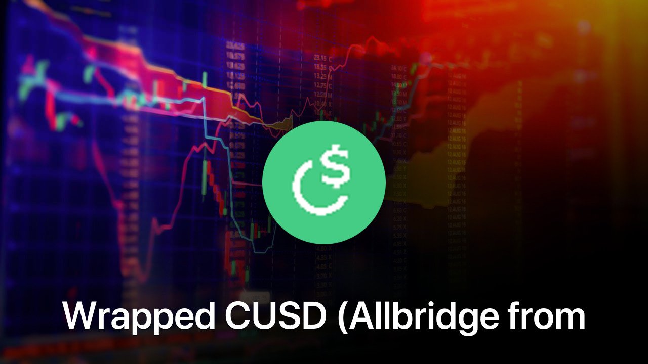 Where to buy Wrapped CUSD (Allbridge from Celo) coin