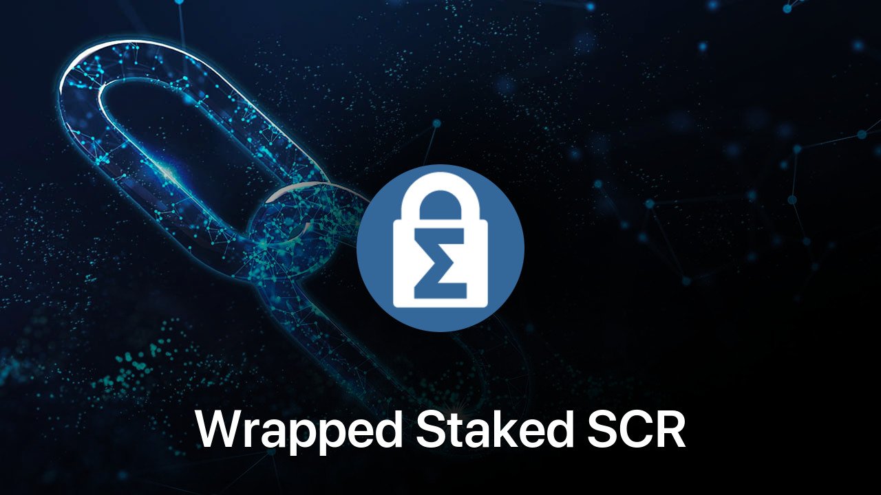 Where to buy Wrapped Staked SCR coin