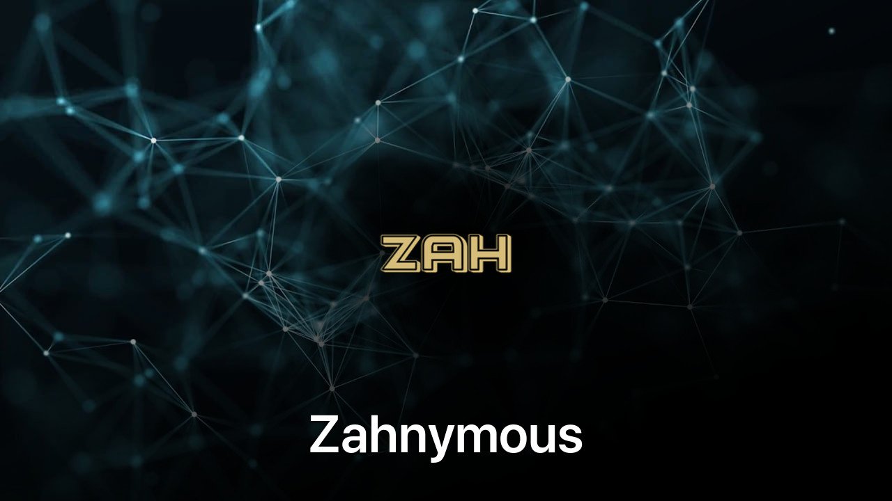 Where to buy Zahnymous coin